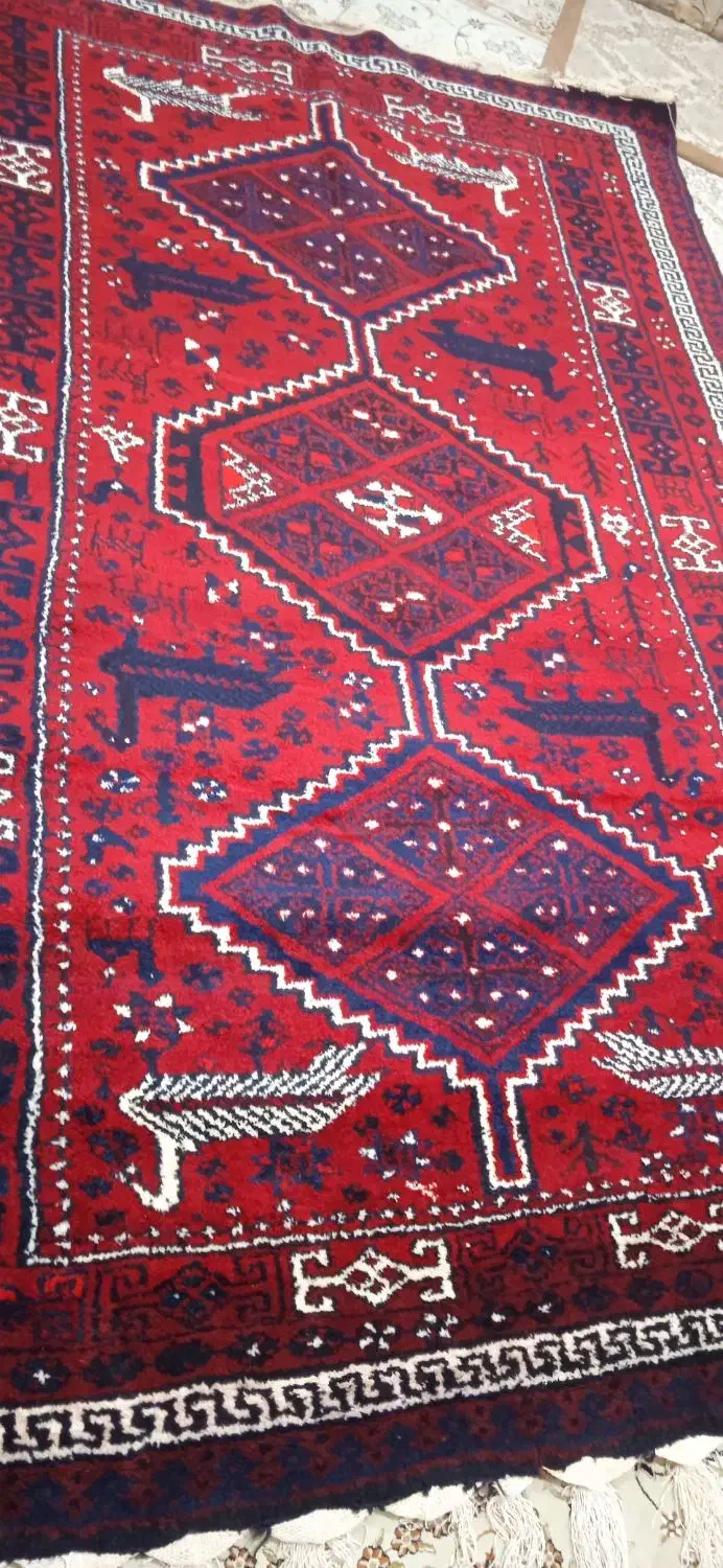 قالی دست بافت بختیاری 31ساله|فرش|فولادشهر, C1|دیوار