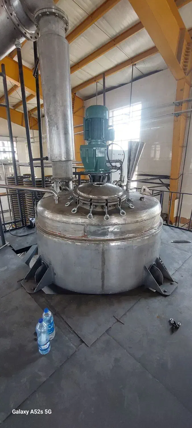 راکتور استیل ۳۱۶ال ۳۰۴ال درظرفیت ۲تن۵تن ۱۰تن ۱۵تن|ماشین‌آلات صنعتی|شاهدشهر, |دیوار