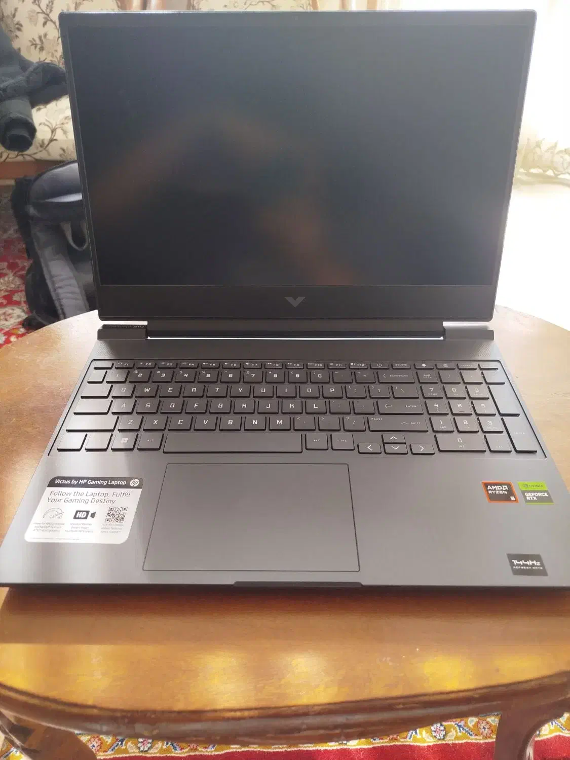 HP victus 15 rtx 4050|رایانه همراه|اصفهان, شهرک میلاد|دیوار