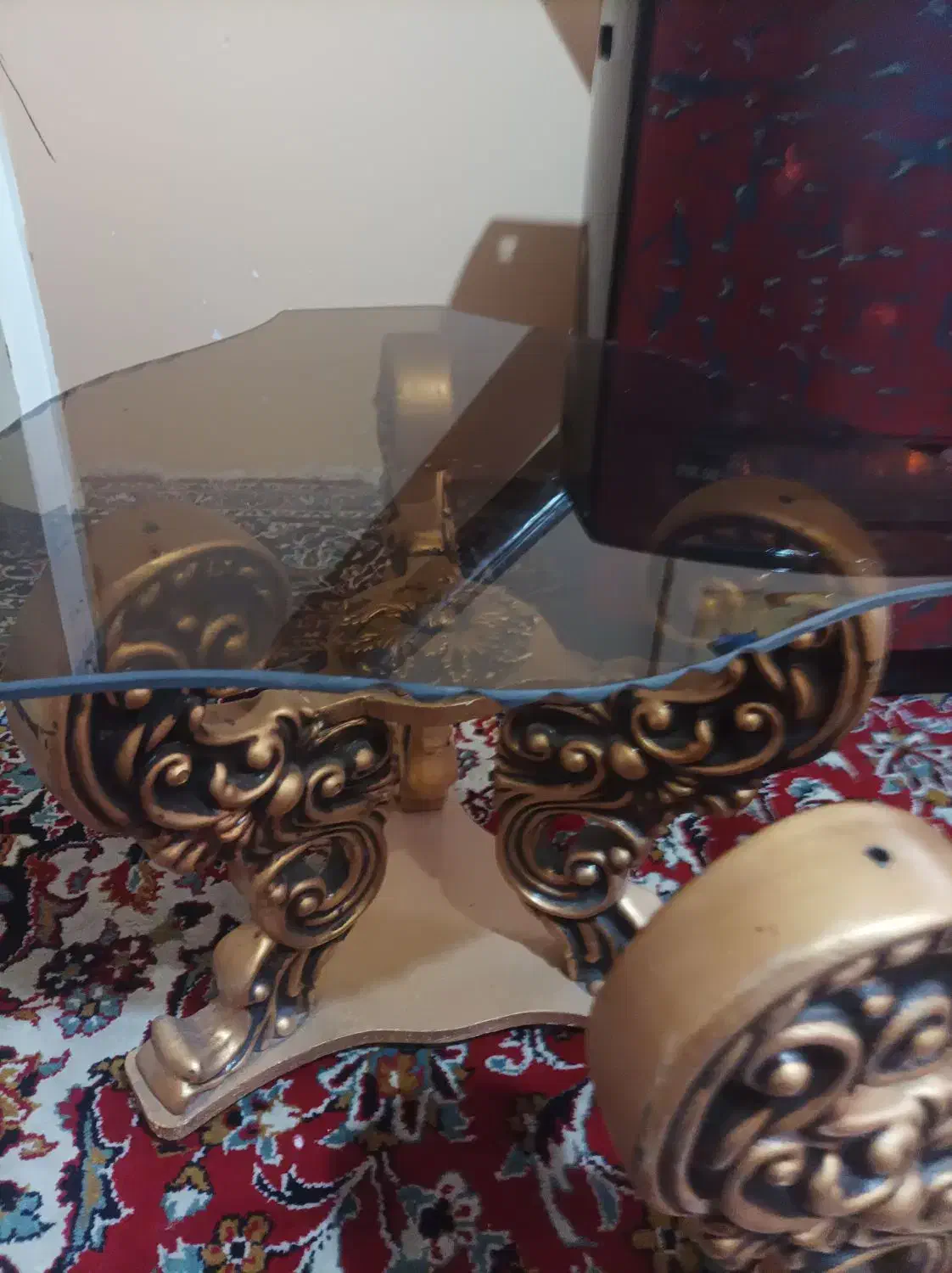 میز منبت طلایی|میز و صندلی غذاخوری|مشهد, عبادی|دیوار