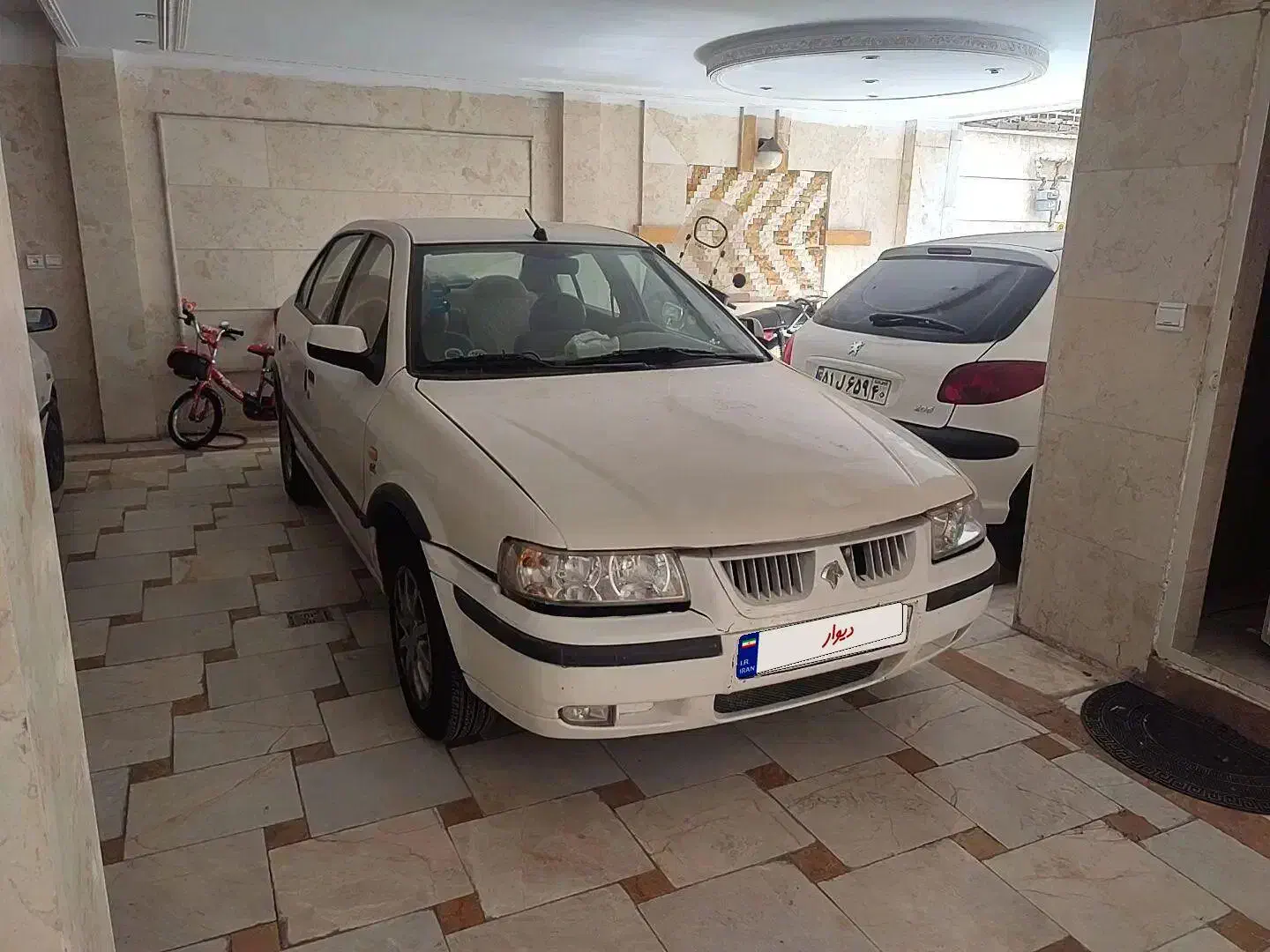 ماشین سمند LX EF7 دوگانه سوز کارخانه سفید|خودرو سواری و وانت|تهران, نیروی هوایی (پیروزی)|دیوار