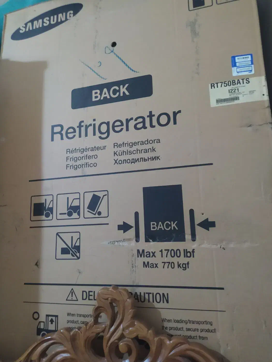 یخچال فریزر سامسونگ RT 750|یخچال و فریزر|لامرد, |دیوار