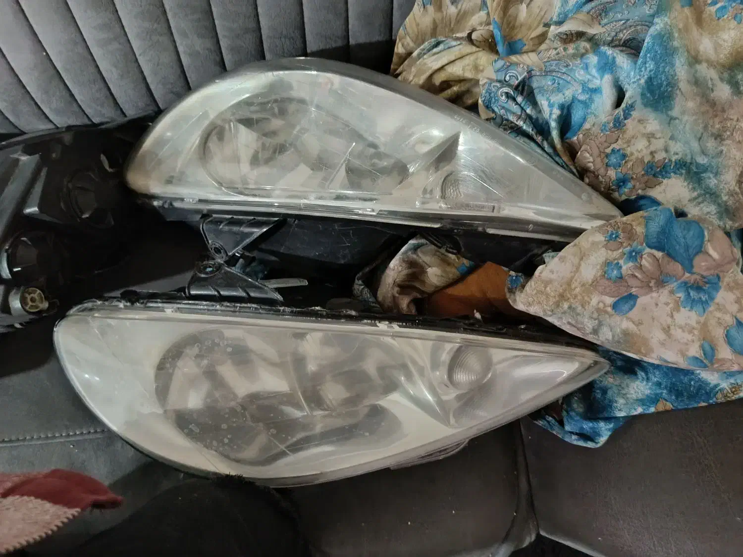 یک جفت چراغ جلو ۲۰۶ سالم نو|قطعات یدکی و لوازم جانبی|چهاردانگه (تهران), |دیوار