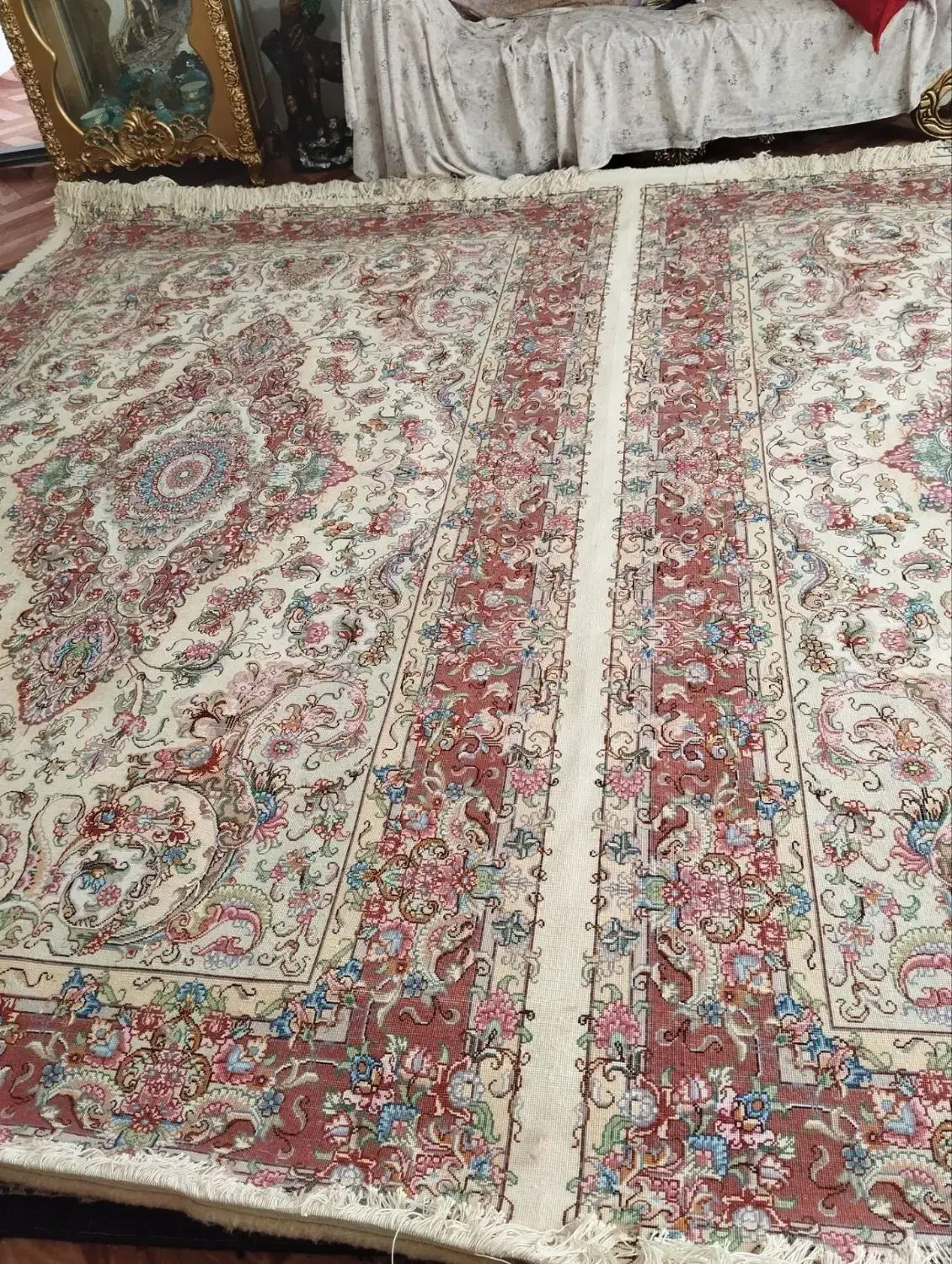 فروش فرش دستباف خطیبی مرینوس ۳۰رج|فرش|ارومیه, |دیوار