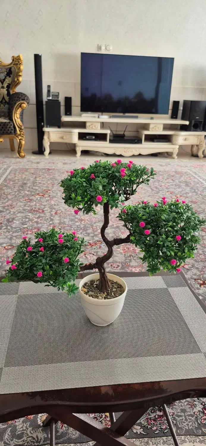 درختچه و گل مصنوعی بنسای|گل مصنوعی|ملایر, |دیوار