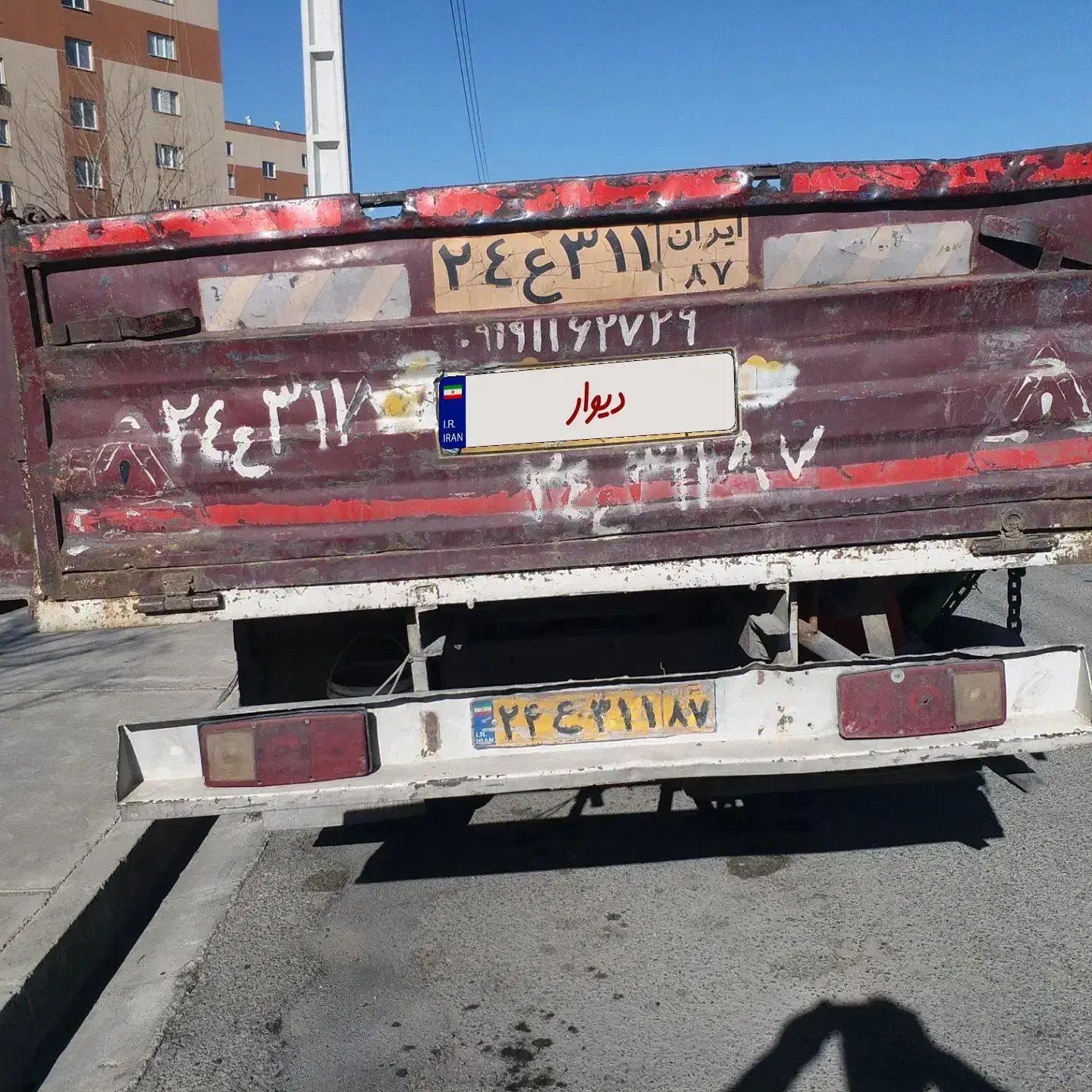 خاور مینی|خودرو سنگین|اندیشه, پرنیان|دیوار