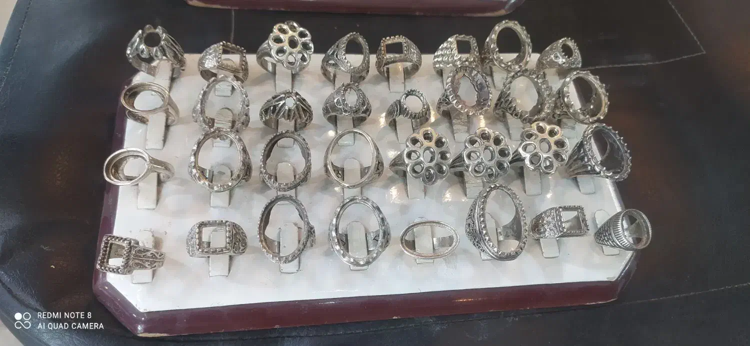 رکاب نقره روسی قابل سایز شدن و رنگ ثابت می باشد|زیورآلات و اکسسوری|مشهد, سجاد شهر|دیوار