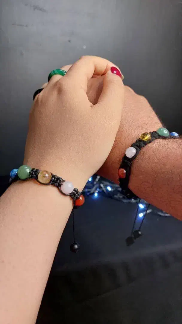 شمع تراپی  دستبند هفت چاکرا  رودراکشا|بدلیجات|اسلام‌شهر, شهرک قائمیه|دیوار