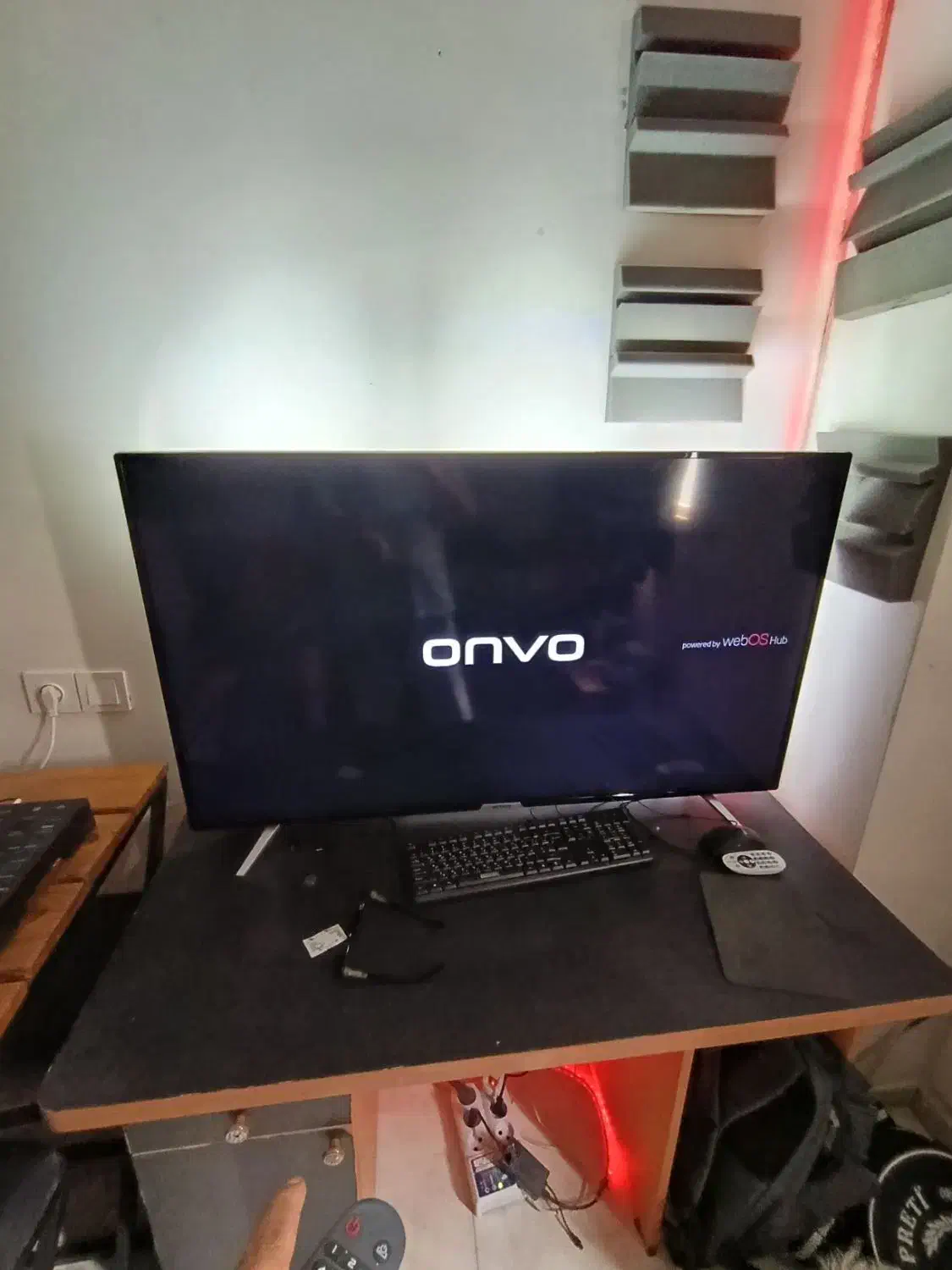 تلویزیون 50 اسمارت ONVO (LG) WEB OS|تلویزیون و پروژکتور|کرج, کوی مدرس|دیوار