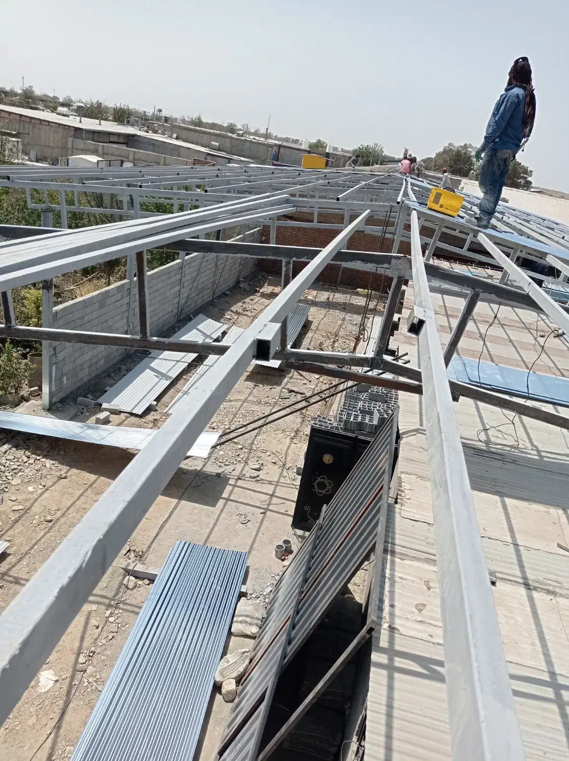 سقف شیروانی، خرپایی، سوله ای|خدمات پیشه و مهارت|چهاردانگه (تهران), |دیوار