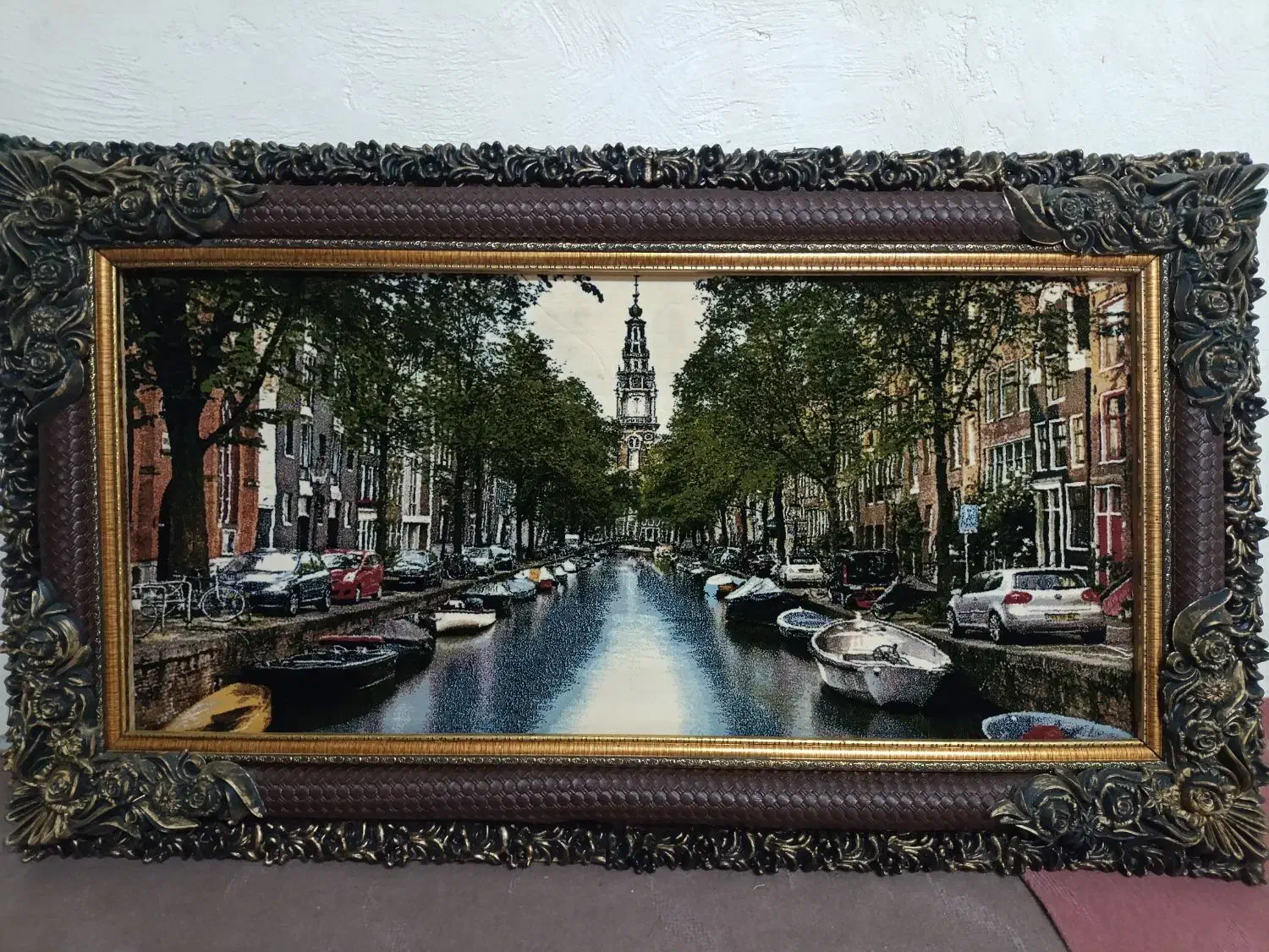 تابلو فرش ماشینی|تابلو فرش|خرمدره, |دیوار