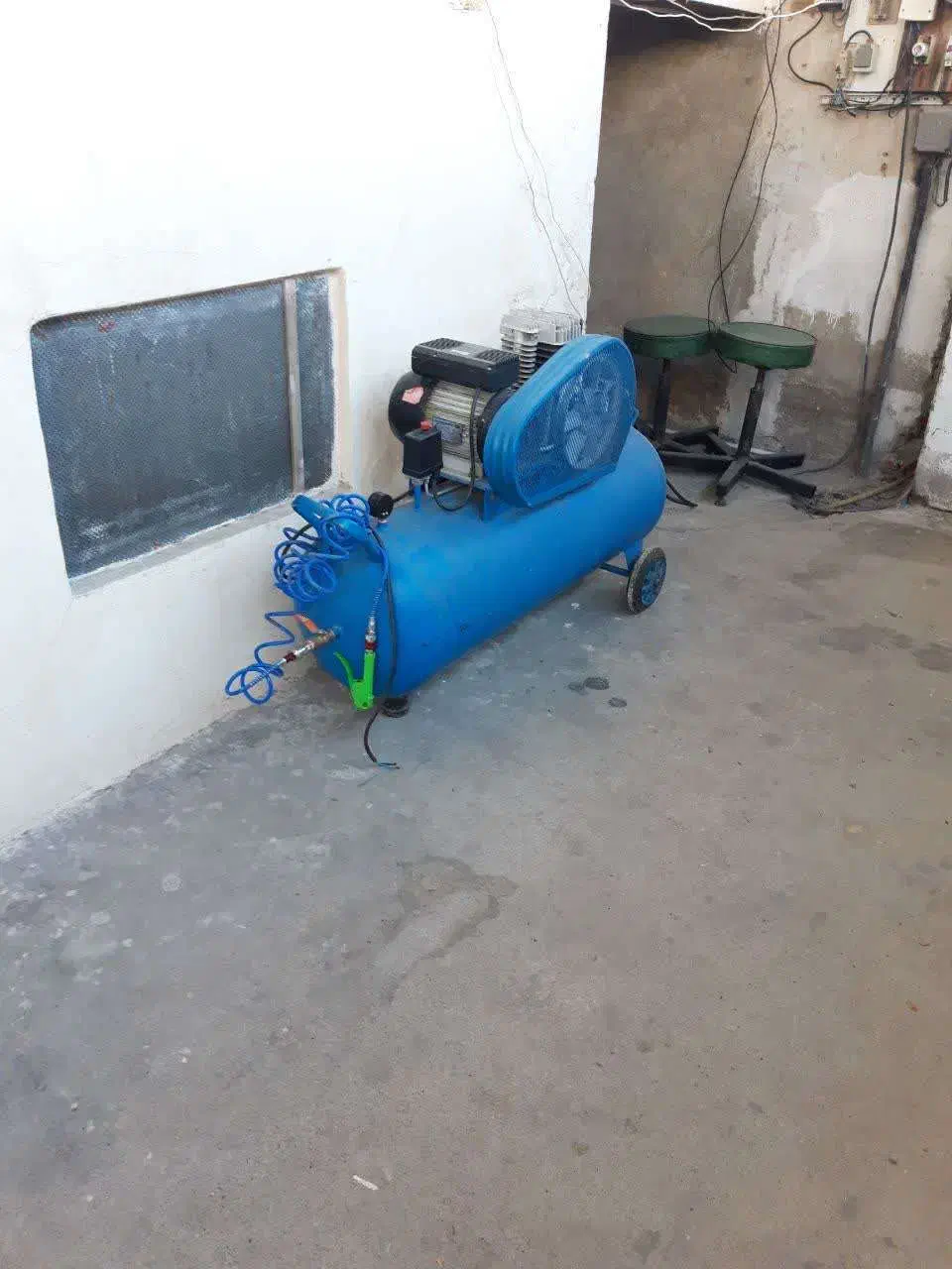 پمب باد ۱۵۰ لیتری نو|ماشینآلات صنعتی|آمل, |دیوار