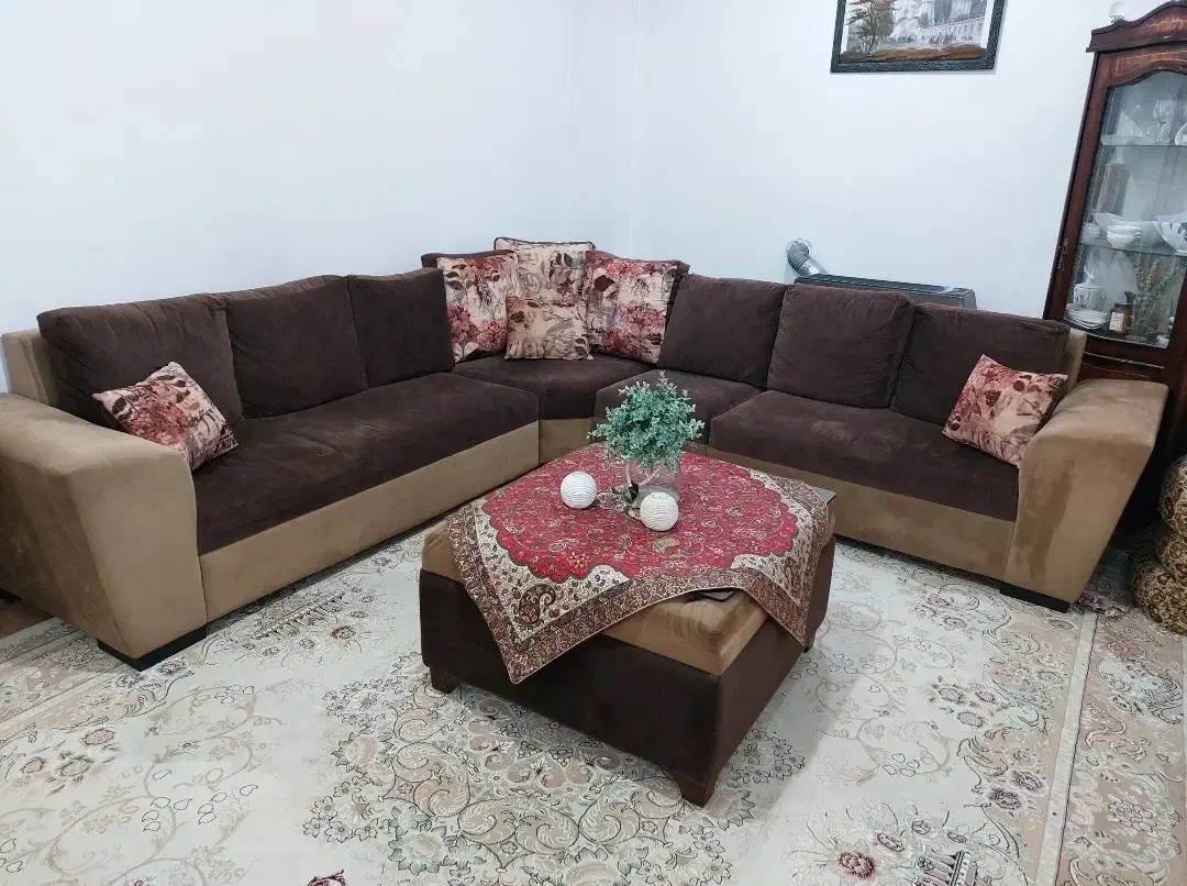 مبل اِل در حد نو|مبلمان خانگی و میز عسلی|دوگنبدان, |دیوار