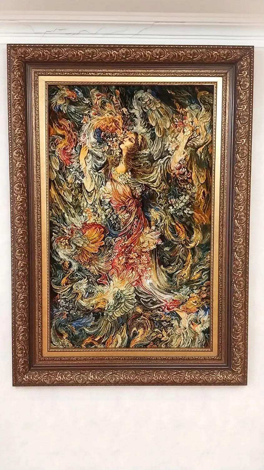 تابلوی بوی بهار|تابلو فرش|تهران, اختیاریه|دیوار