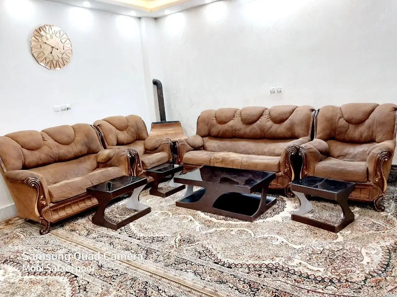 مبل پارچه ایی ۷نفره|مبلمان خانگی و میز عسلی|سبزوار, فیاض|دیوار