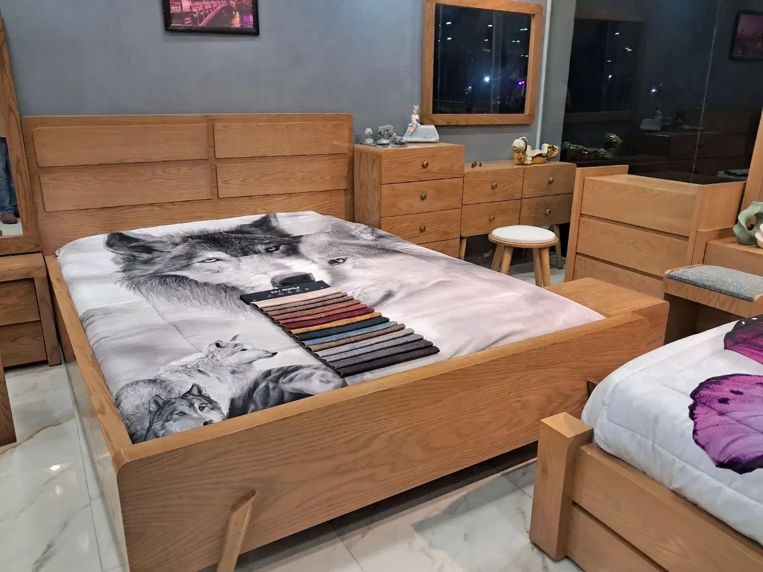 سرویس خواب تخت و تشک|تخت و سرویس خواب|شلمان, |دیوار