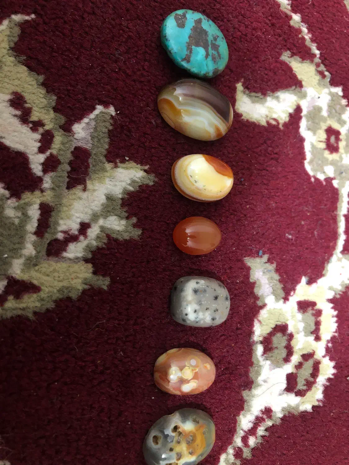 عقیق یمانی و یک فیروزه نیشابور اصل|جواهرات|اهواز, پردیس|دیوار