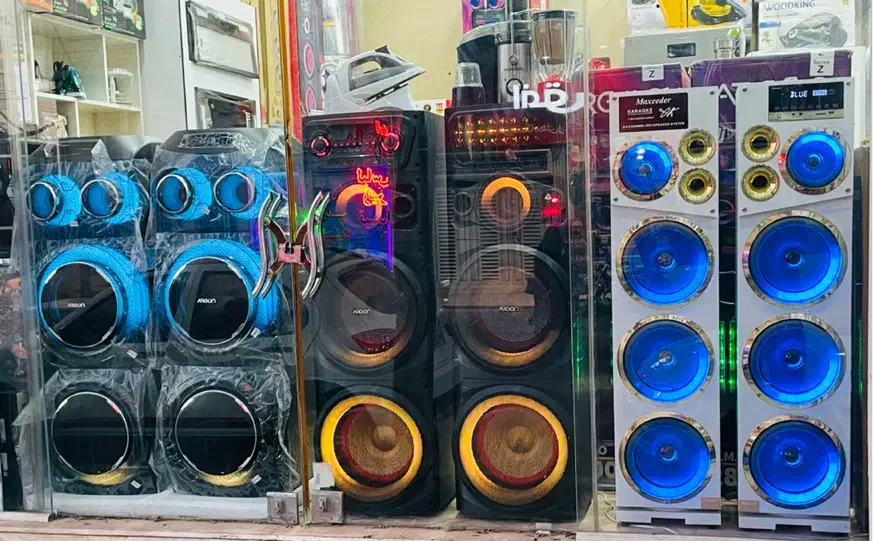 اسپیکر|سیستم صوتی خانگی|قم, چهل درخت‎|دیوار