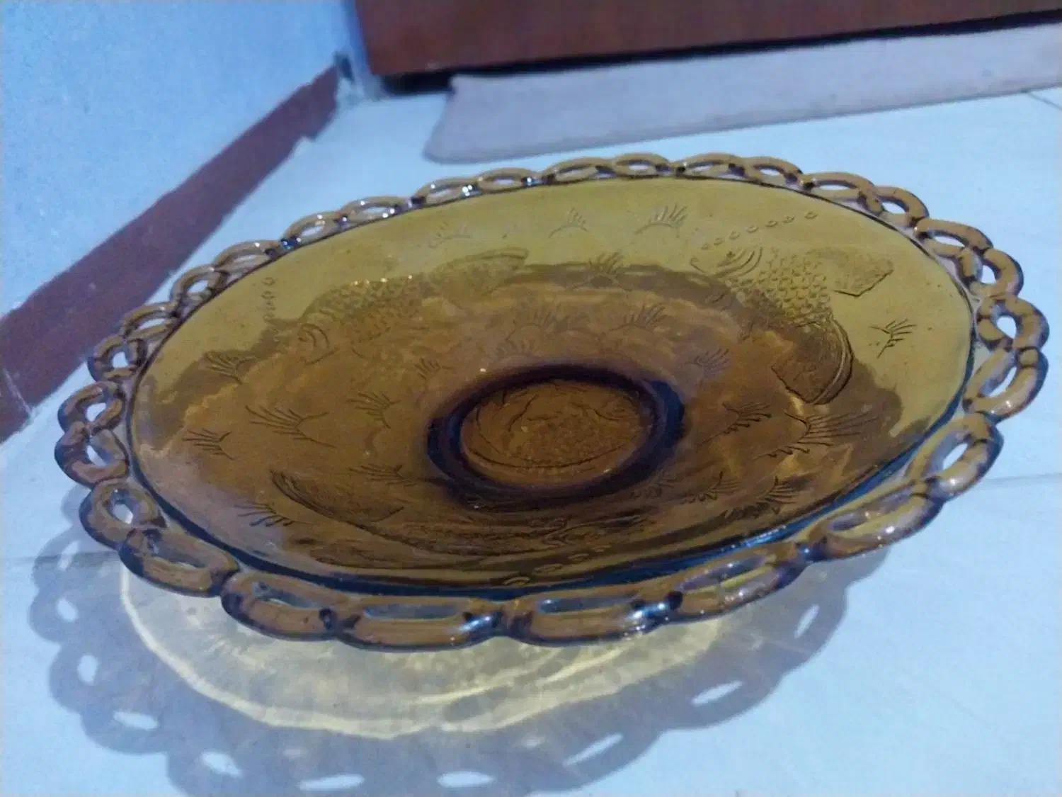 ظرف شیشه ای قدیمی|کلکسیون اشیاء عتیقه|تهران, مینای جنوبی|دیوار