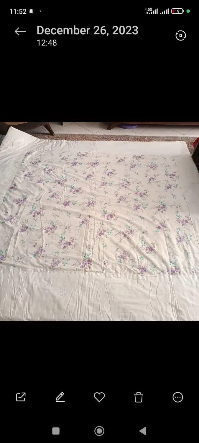 لحاف دست دوز|رختخواب، بالش، پتو|ساری, |دیوار