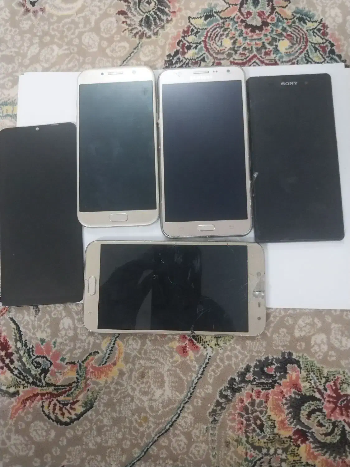 فروش چند گوشی نیازمند تعمیر ویک عددالسیدی A12به|موبایل|کرج, اخترآباد|دیوار