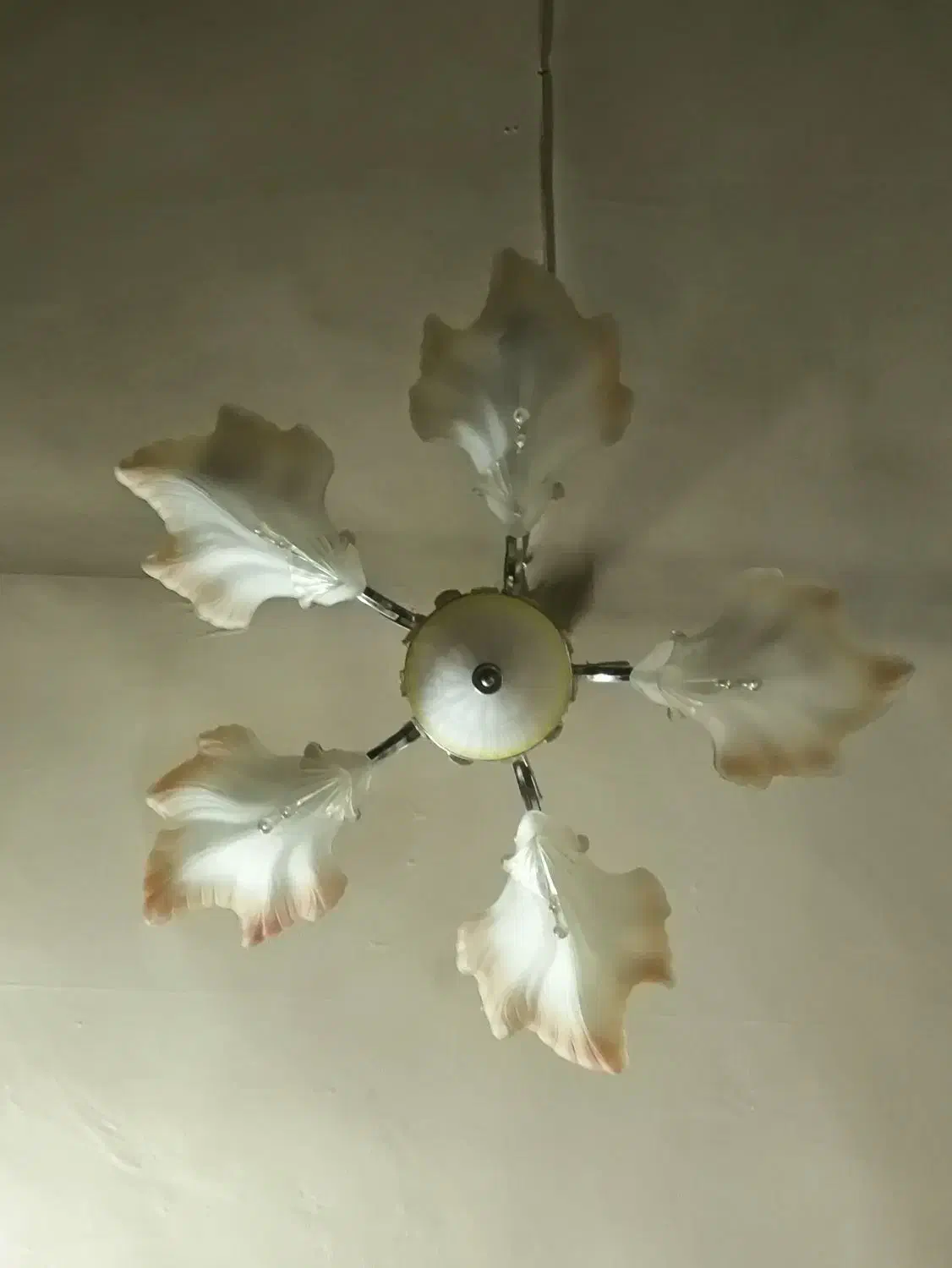 لوستر پنج شاخه|لوستر و چراغ آویز|قزوین, |دیوار