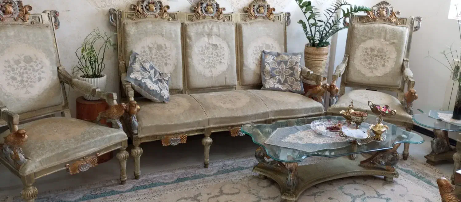 سرویس ست مبلمان و ناهارخوری وبوفه|مبلمان خانگی و میز عسلی|ابهر, |دیوار