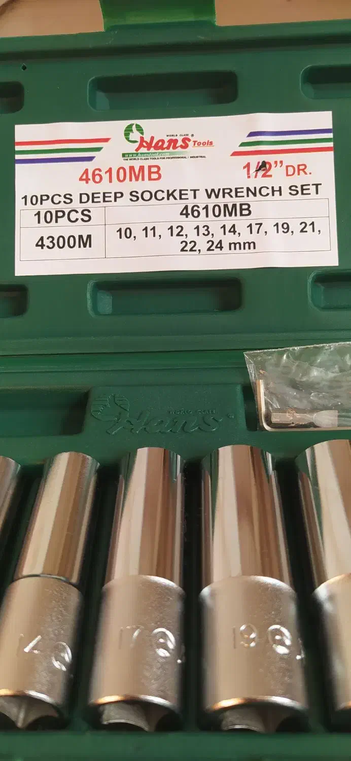 جعبه بکس ۱۰ پارچه بلند هنس|ابزارآلات|سرپل ذهاب, |دیوار