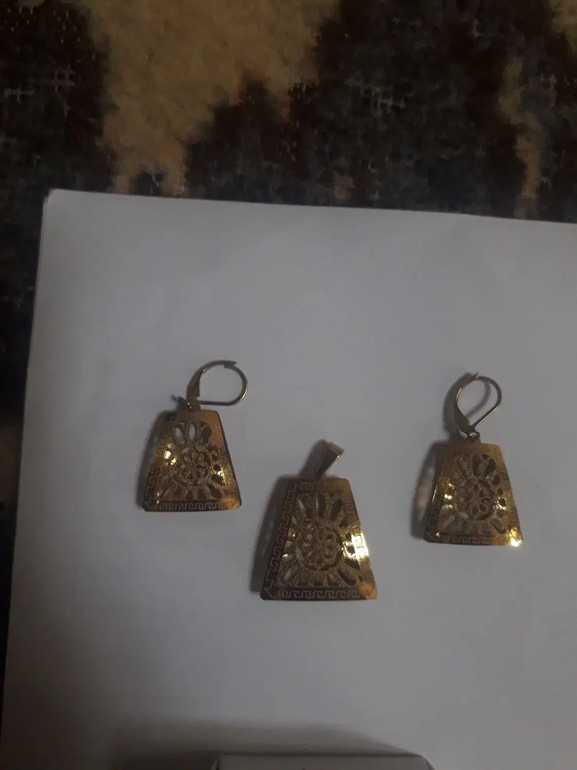 گوشواره ی نقره و مصنوعی|جواهرات|تبریز, |دیوار