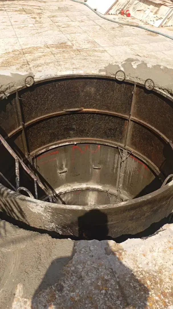 ساخت انبار اب دایره ای با کلیه وسایل|مصالح و تجهیزات ساختمان|آبپخش, |دیوار