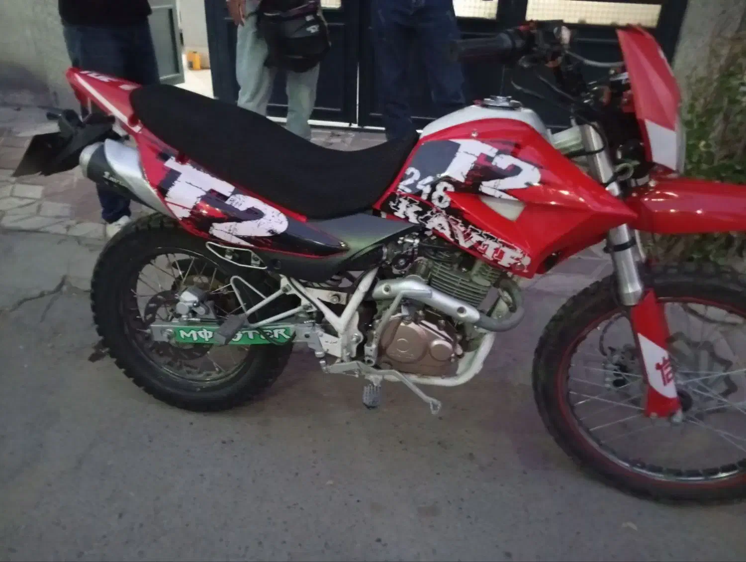 موتور تریل تی تو 1401 سالم|موتورسیکلت|مشهد, صیاد شیرازی|دیوار