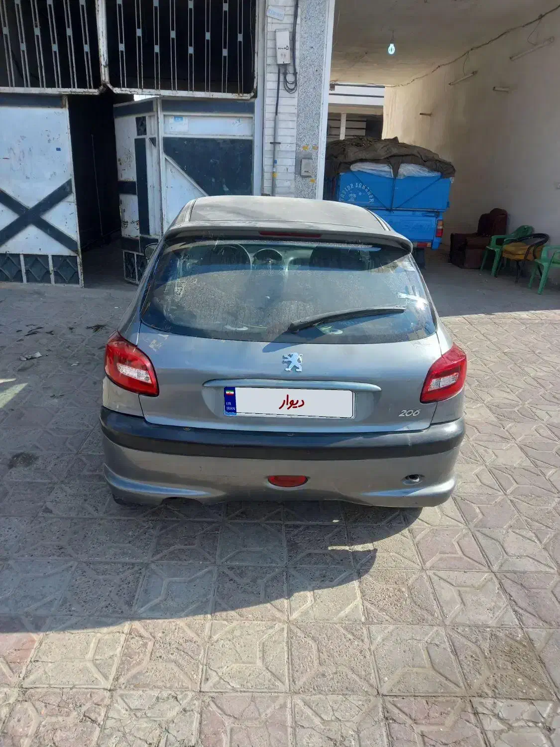 206تیپ 2مدل 85سه تیکه جلو رنگ  بدون ضربه|خودرو سواری و وانت|مینودشت, |دیوار