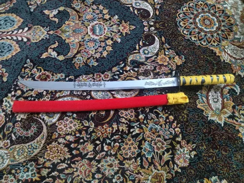 شمشیر سامورایی بلند|تجهیزات ورزشی|سمنان, |دیوار