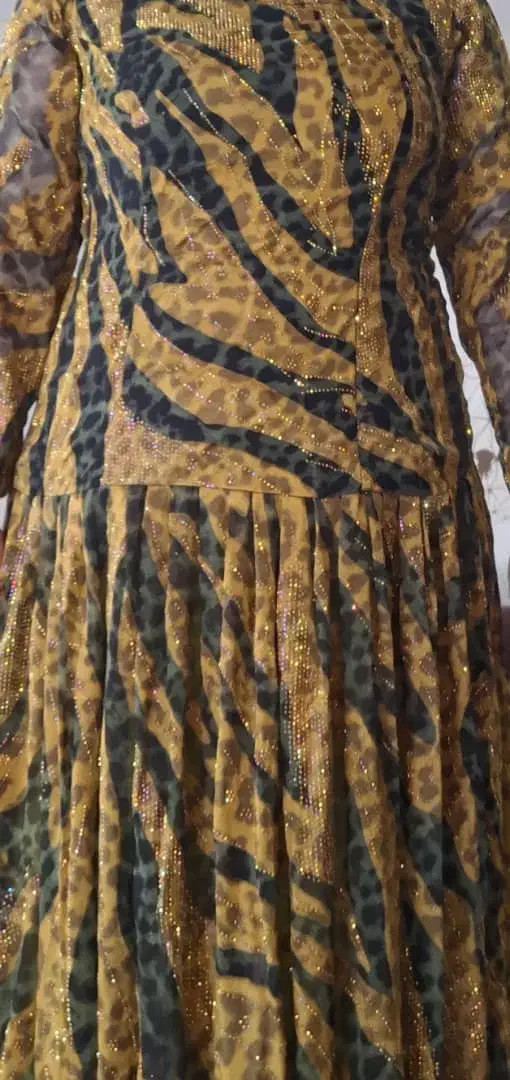 لباس کوردی زنانه نو نو کلا دو ساعت پوشیده شده|لباس|مهاباد (آذربایجان غربی), |دیوار