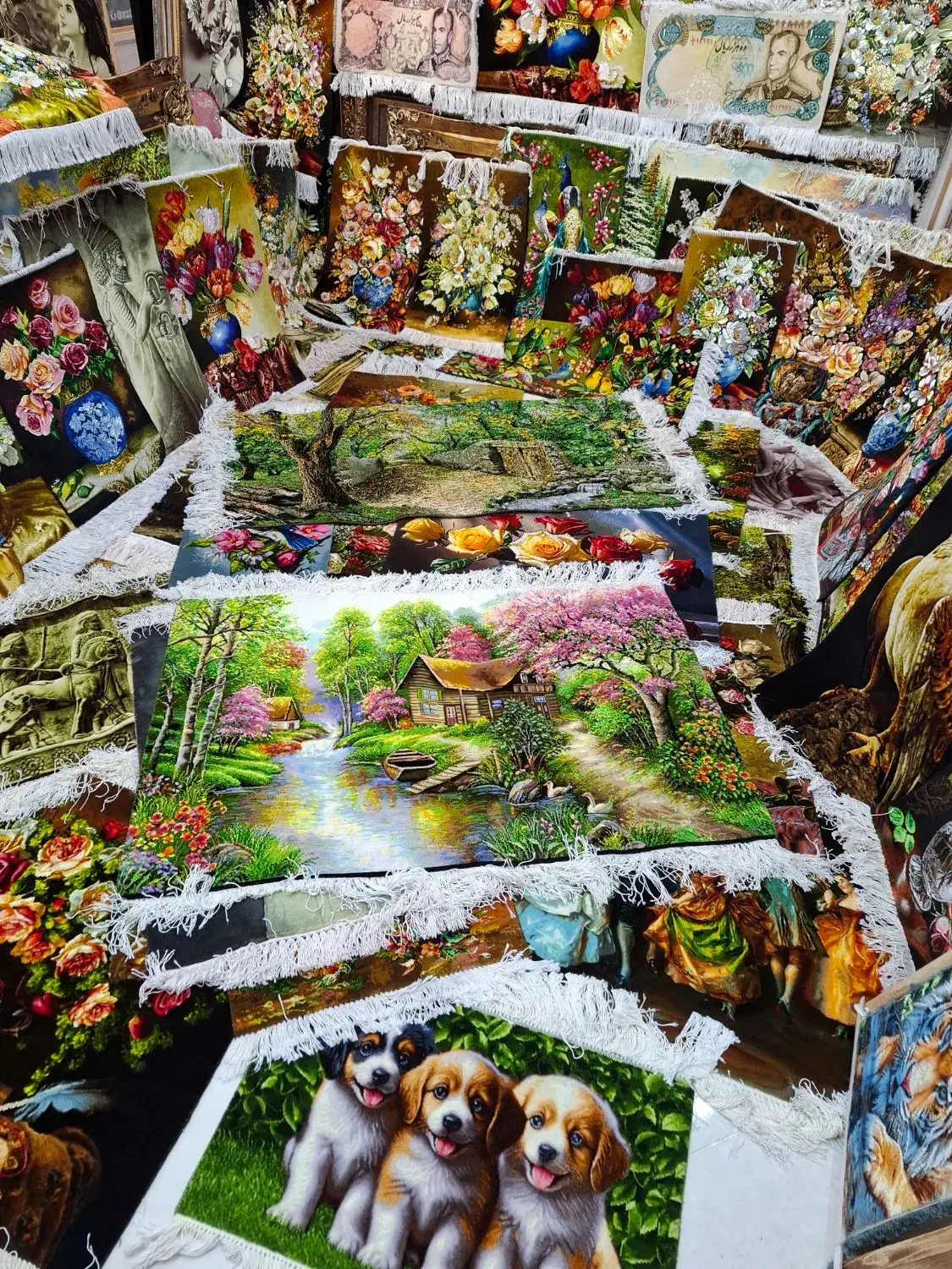 تابلوفرش دستباف تبریز|تابلو فرش|تهران, تهرانسر مرکزی|دیوار