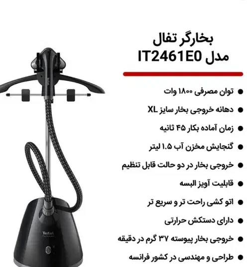 اتو بخار ایستاده تفال|اتو و لوازم اتو|تربتحیدریه, فرمانداری|دیوار