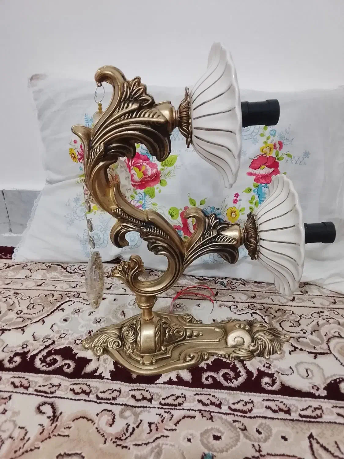 لوستر دیواری برنز|لوستر و چراغ آویز|تبریز, |دیوار