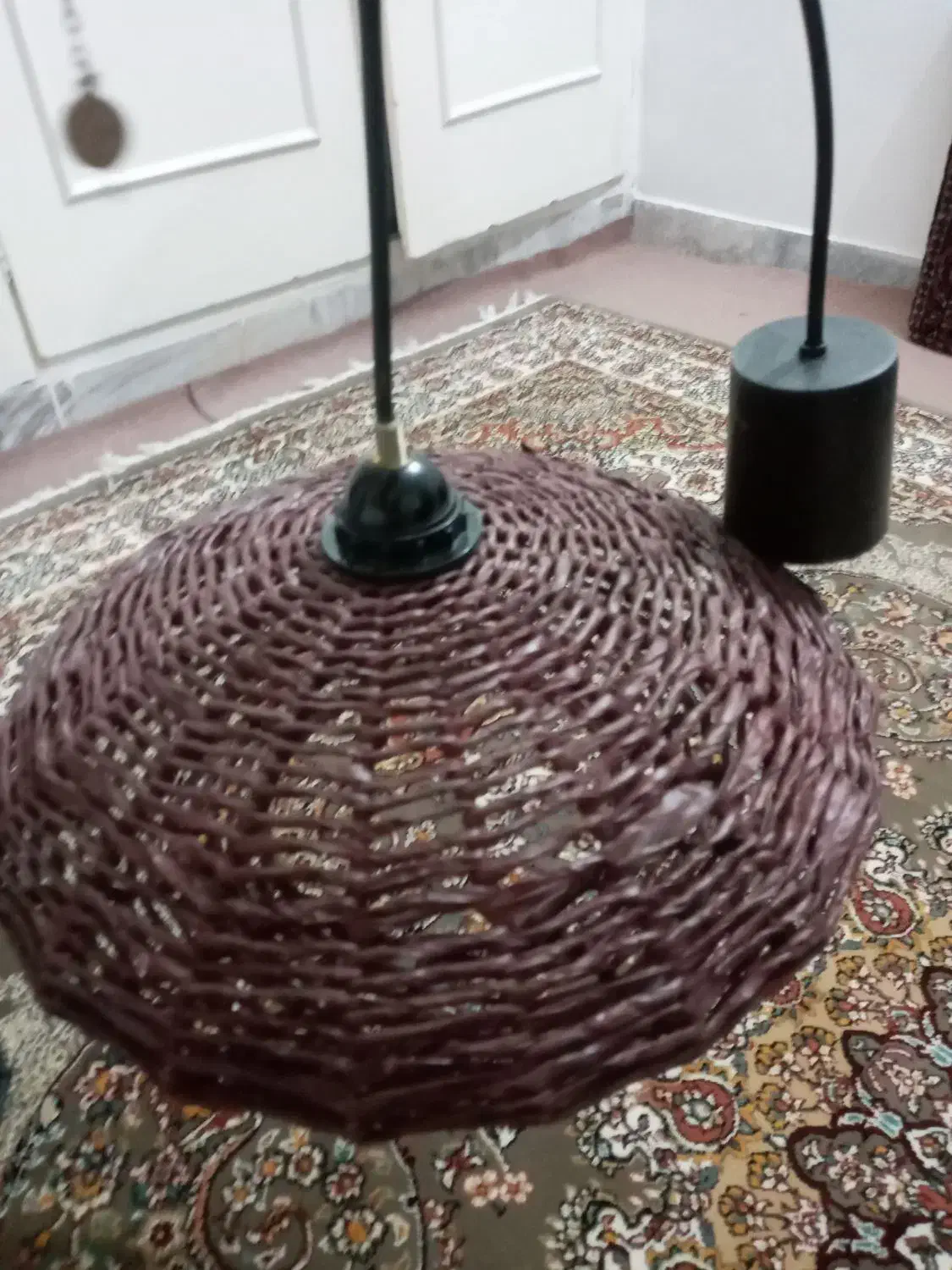 ۲عددلوسترچوبی،به فروش میرسد، نونو،|لوستر و چراغ آویز|محمدشهر, علی آباد گونه|دیوار