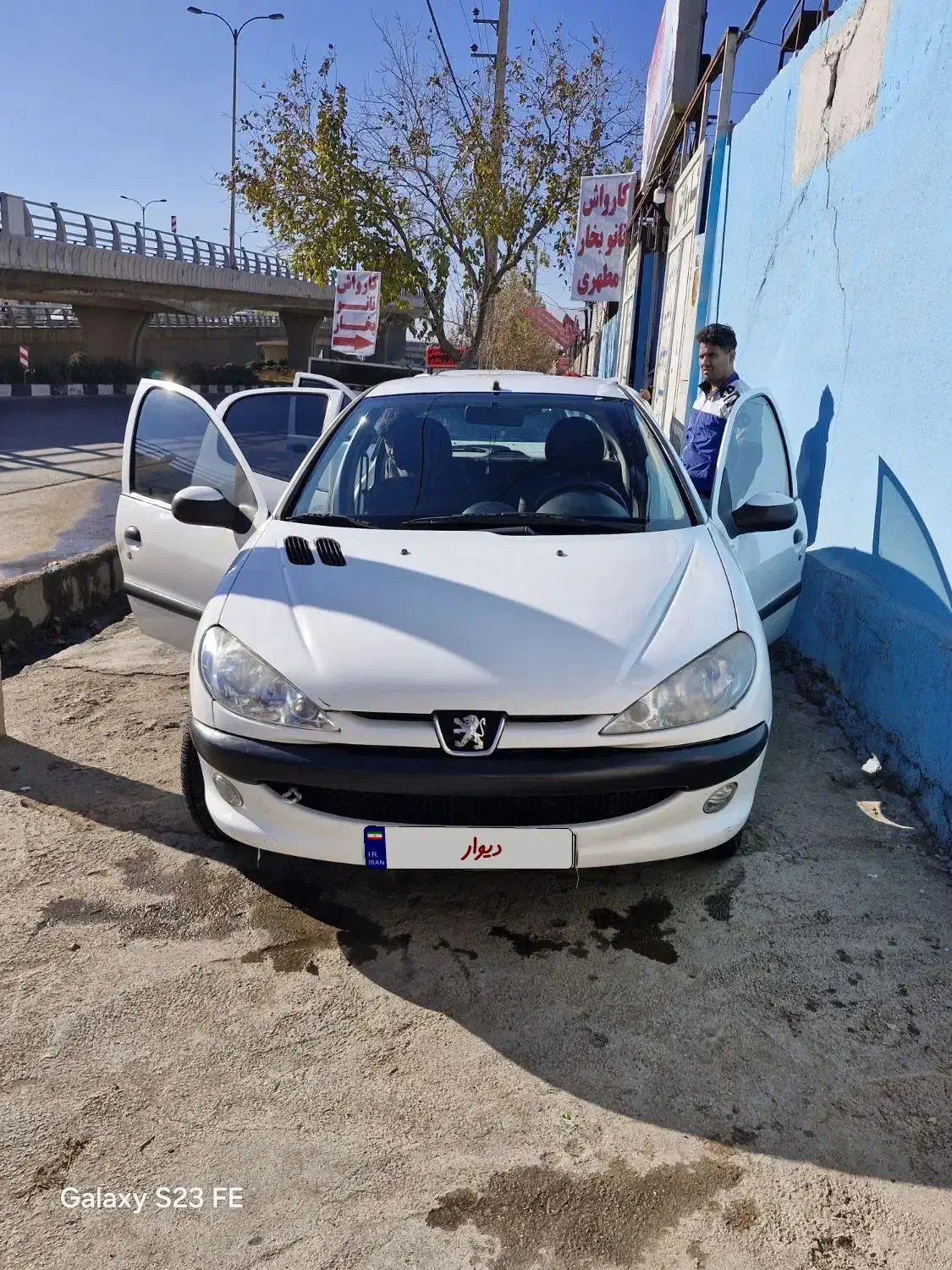 پژو 206|خودرو سواری و وانت|شیراز, قدوسی غربی|دیوار