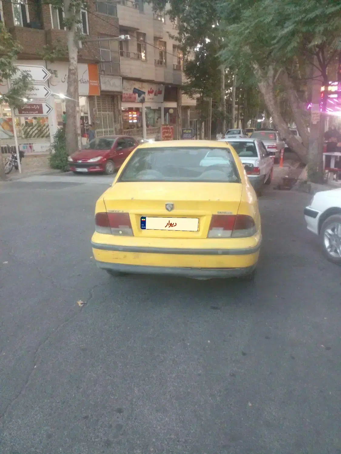 سمند تاکسی مدل ۱۳۸۳|خودرو سواری و وانت|محلات, |دیوار