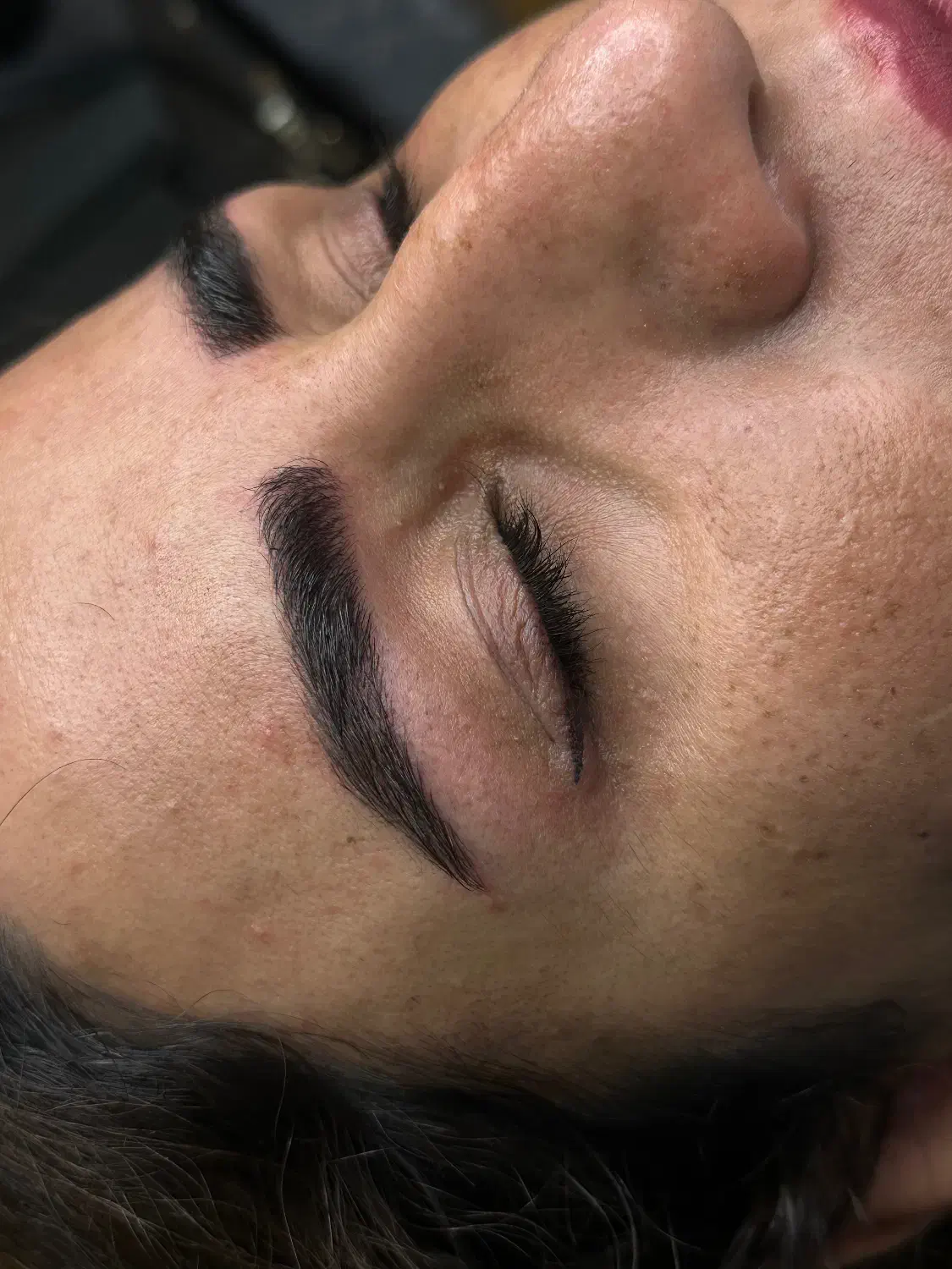 تخفیف ویژه فیبروز ابرو و ارایش دائم فقط ۴۵۰|خدمات آرایشگری و زیبایی|خرم‌آباد, |دیوار