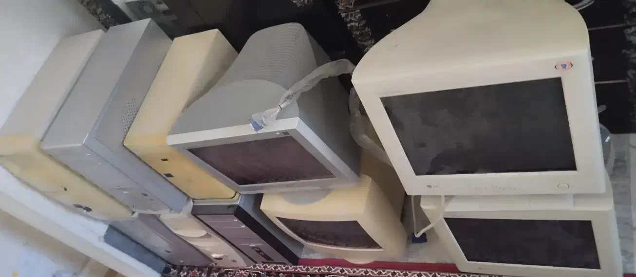 ۶ عدد کیس و ۴ عدد مانیتور سالم|رایانه رومیزی|اردبیل, |دیوار