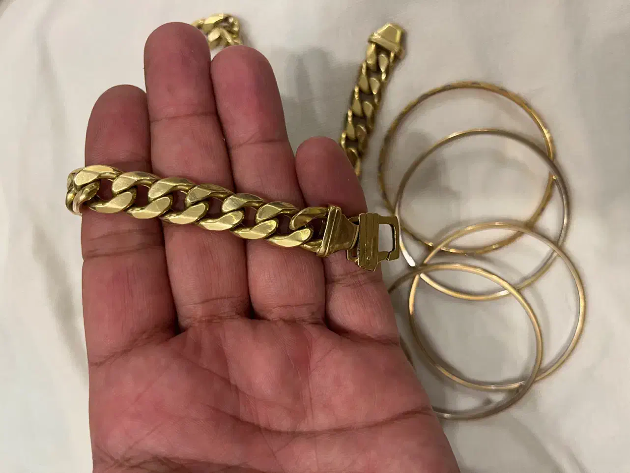 طلا دسته دوم در حد نو بدون کارمزد|جواهرات|رشت, گلسار|دیوار