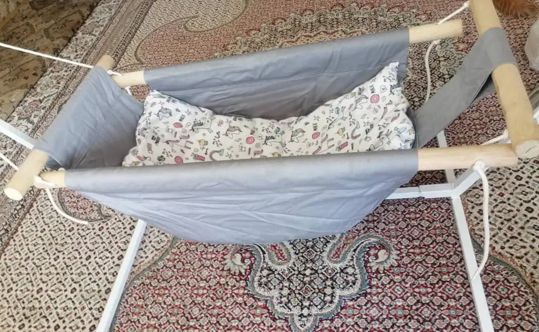 گهواره ننو سالم و تمیز|تخت و صندلی بچه|مبارکه, |دیوار