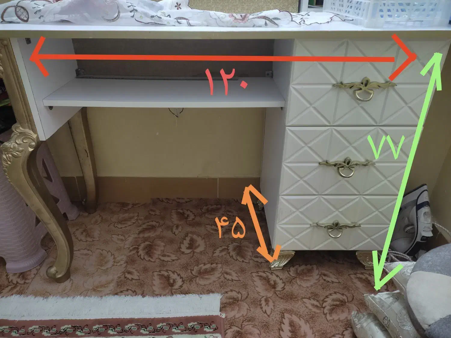 میز|میز تحریر و کامپیوتر|فاضل آباد, |دیوار