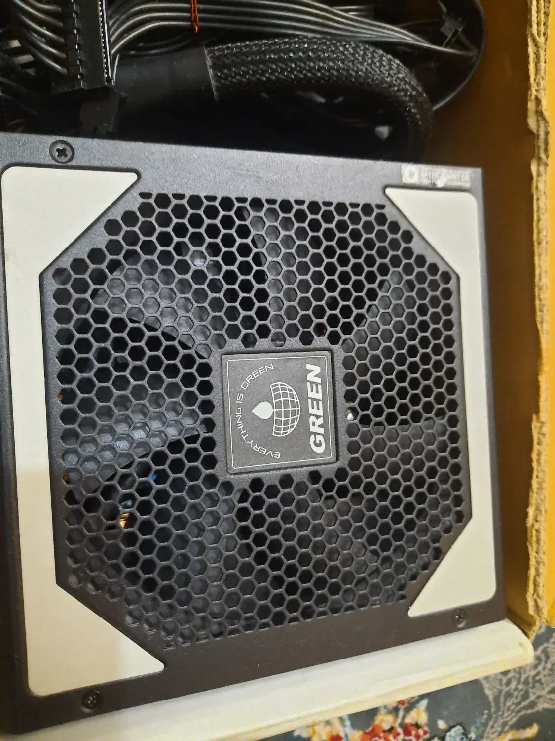 پاور 580 وات گرین مدل A-eud|قطعات و لوازم جانبی رایانه|اصفهان, کشاورزی|دیوار