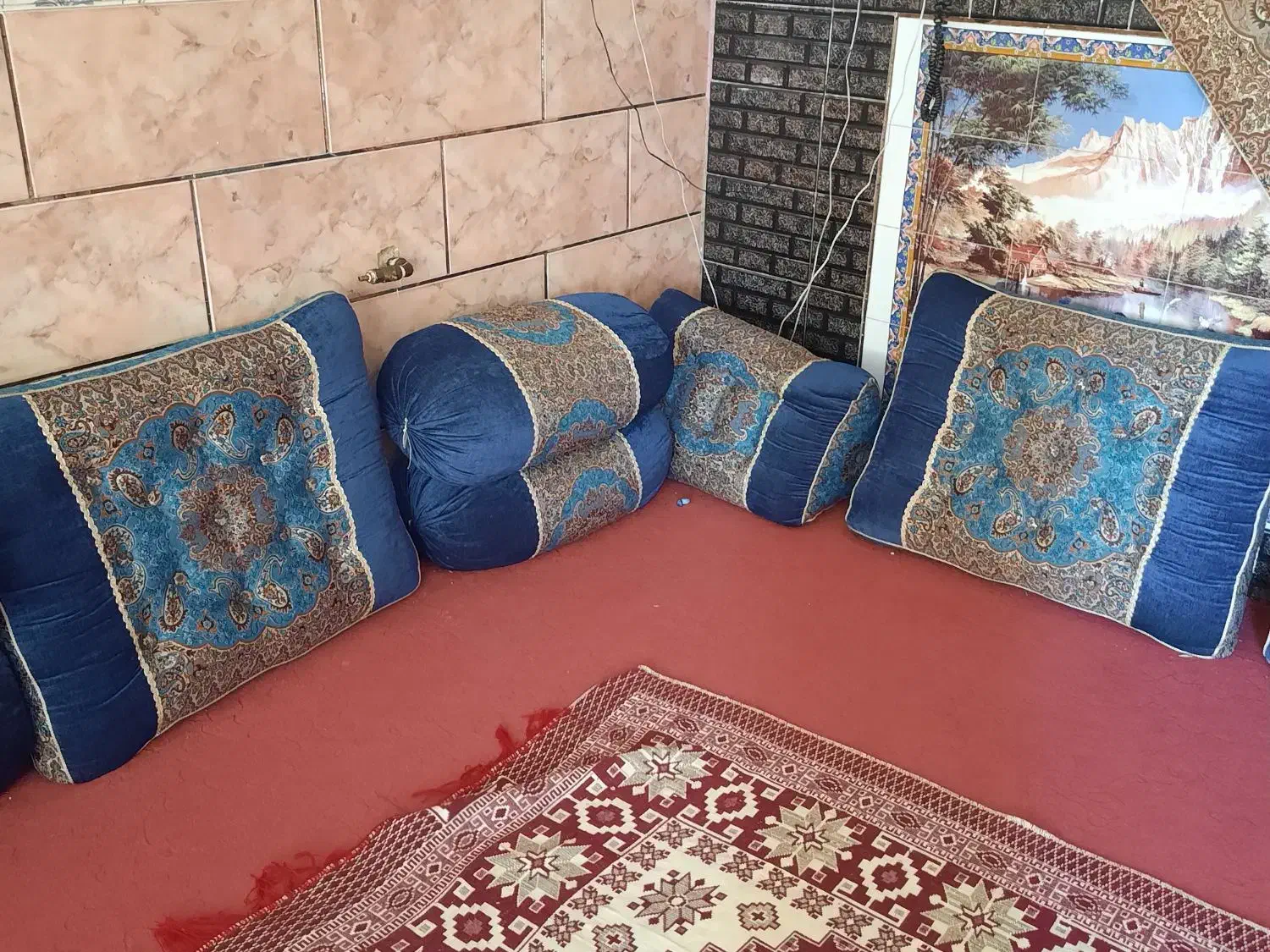 پشتی طرح ترمه|پشتی|شیراز, شهرک مطهری|دیوار