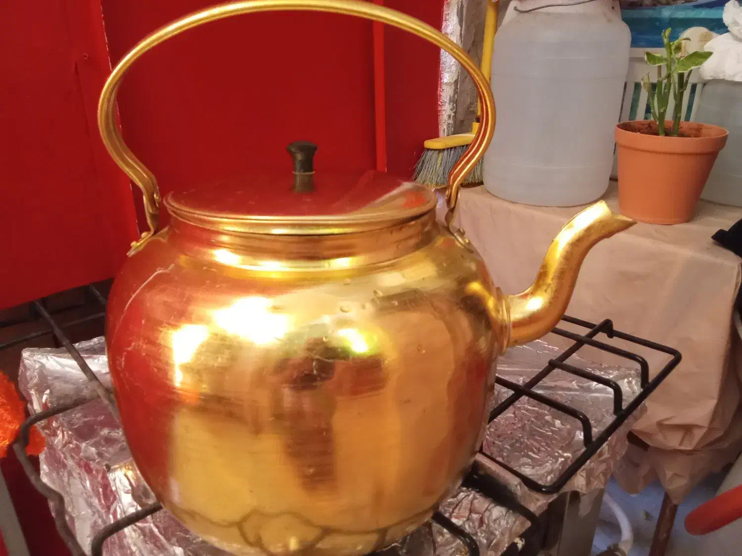 قابلمه روحی محکم و بادوام کاملاً سالم|ظروف پخت‌وپز|هشتگرد, فاز ۱ مهستان|دیوار