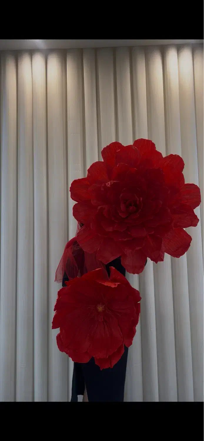 گل کاغذی و حریر|گل مصنوعی|مشهد, طلاب|دیوار