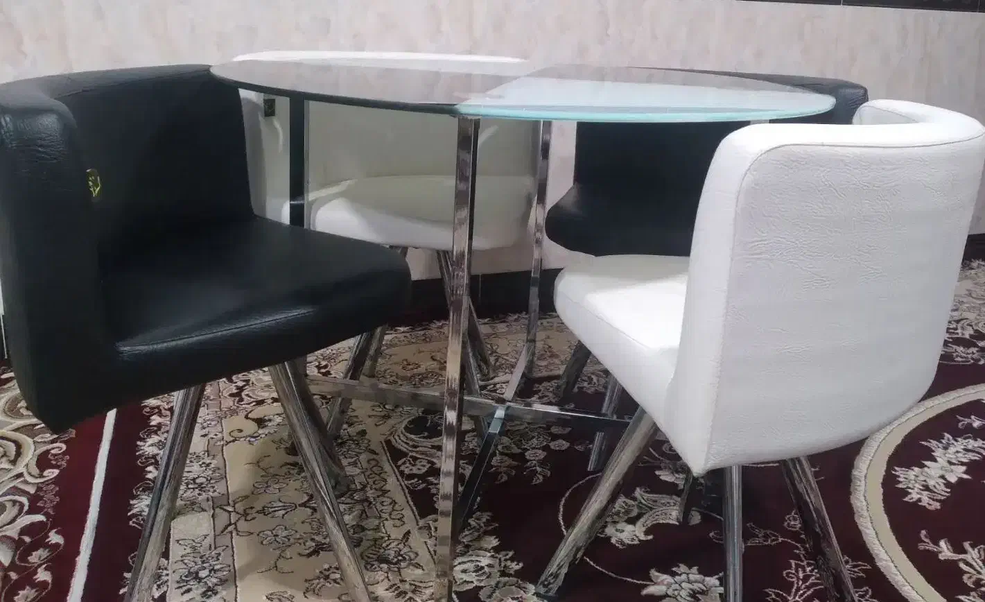 میز غذاخوری کم جا|میز و صندلی غذاخوری|فامنین, |دیوار